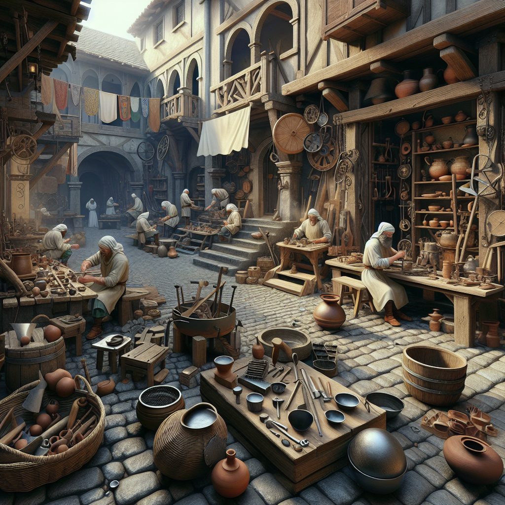 Bosa Medieval Town artisan workshops