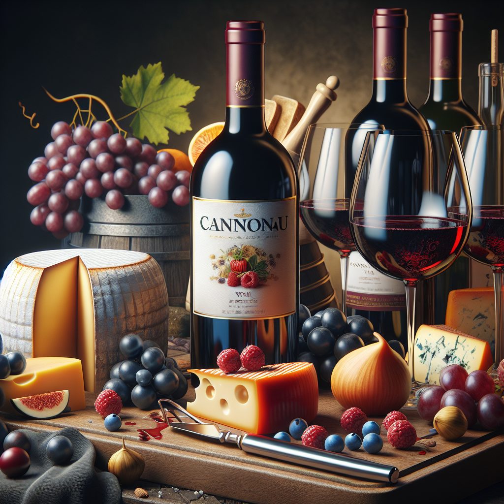 Cannonau wine and cheese pairings