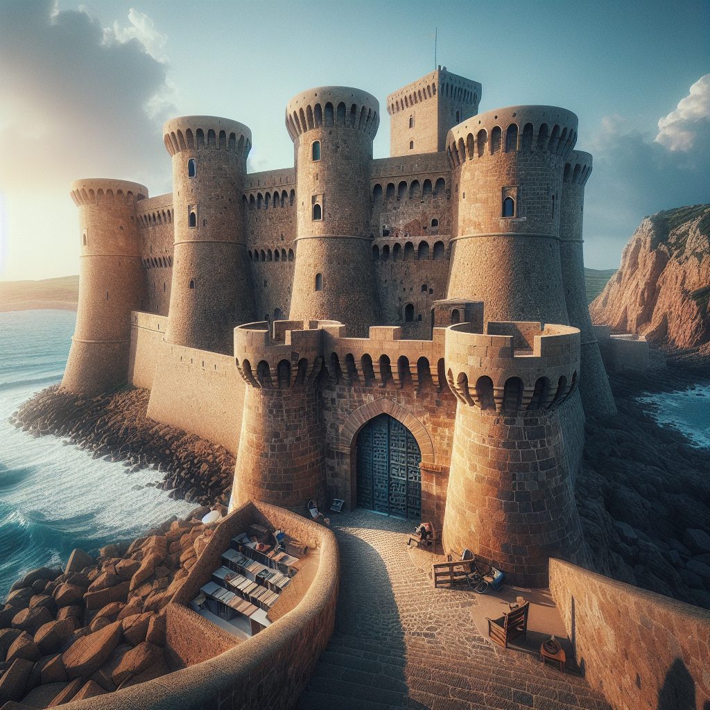 Castelsardo castle coastal fortress