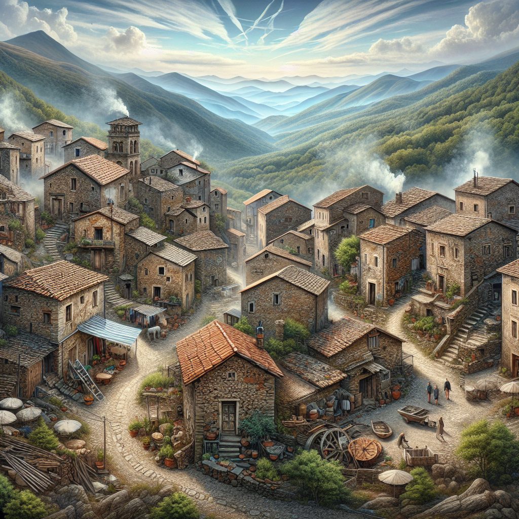 Gennargentu mountain villages