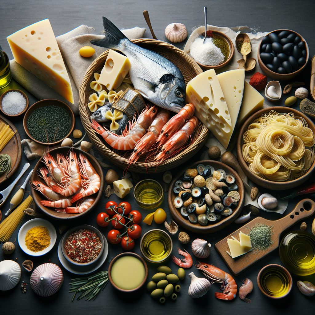 Popular Sardinian ingredients