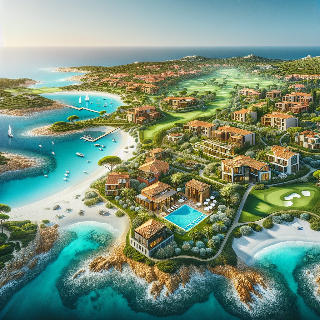 Sardegna luxury resorts on Emerald Coast
