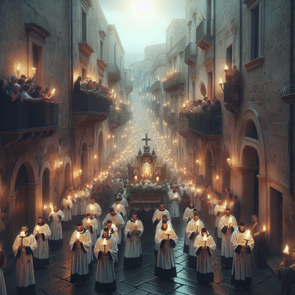 Sardegna religious processions