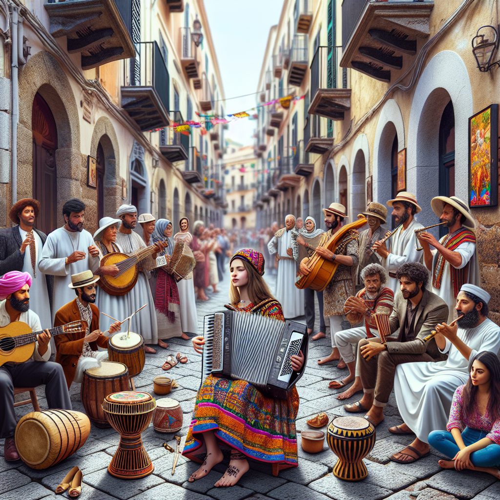 Sardegna street music