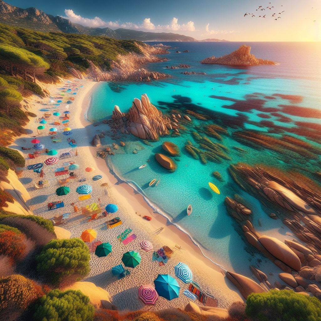 Sardegna's Emerald Coast beach photography tips