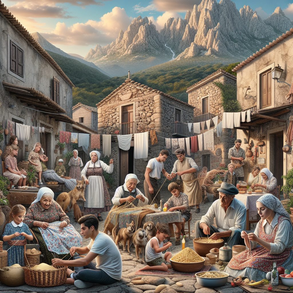 Sardinian family traditions