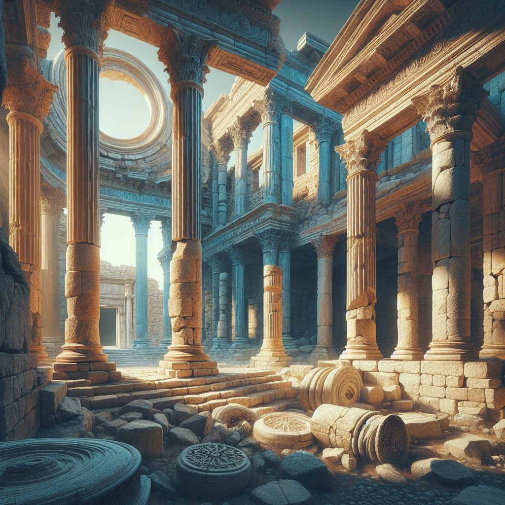 Tharros ruins architecture