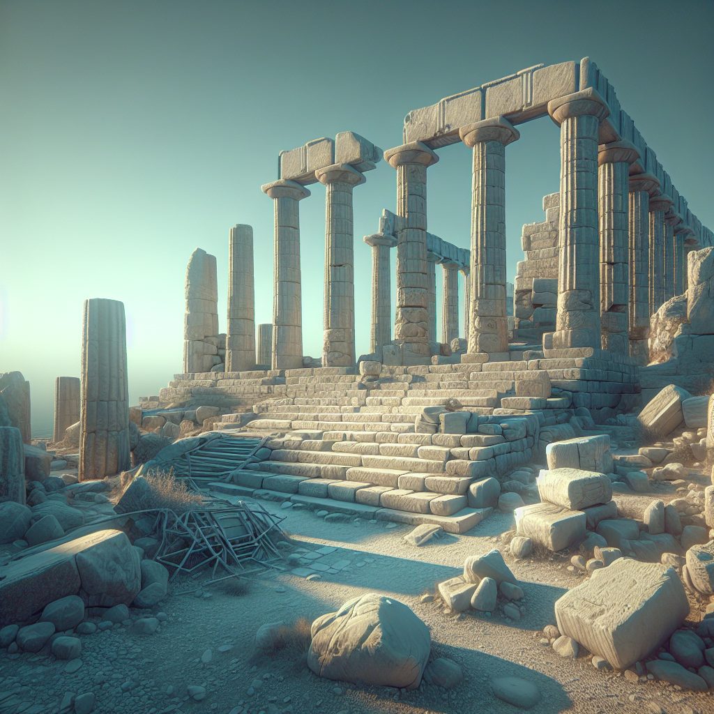 Tharros temple ruins