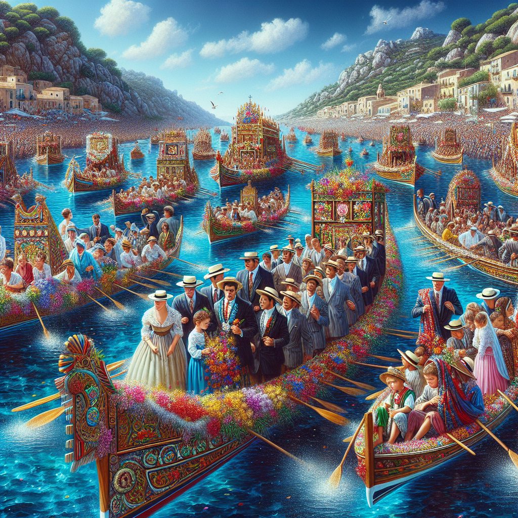 Traditional boat festivals in Sardinia