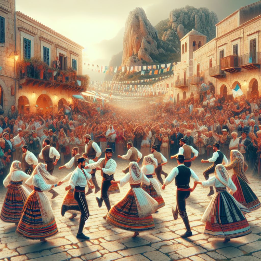 Traditional dance events Sardegna