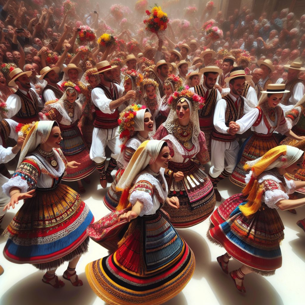 Traditional dance festivals in Sardinia